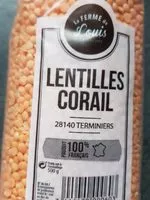 Mängden socker i Lentilles corail