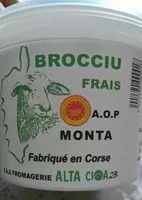Mängden socker i Brocciu frais