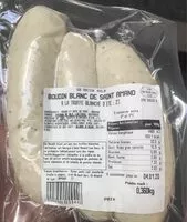 Mängden socker i Boudin blanc de saint amand à la truffe blanche d'été 2%