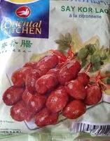 Mängden socker i Say kor lao à la citronnelle