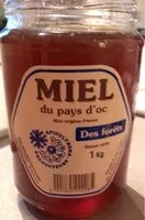 Mängden socker i Miel du pays d’oc - des forêts