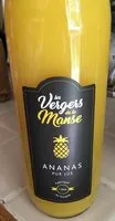 Mängden socker i Ananas pur jus