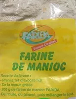 Mängden socker i Farine de manioc