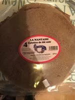 Mängden socker i La Nantaise - 4 Galettes de Blé Noir