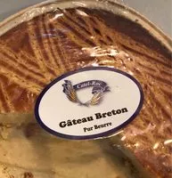 Mängden socker i Gâteau Breton Pur Beurre