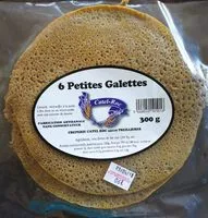 Mängden socker i 6 Petites Galettes Catel-Roc