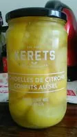 Mängden socker i Rondelles de citrons confits au sel