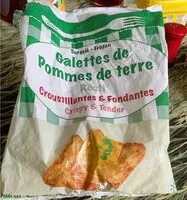 Mängden socker i Galettes de pomme de terre