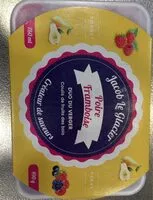 Mängden socker i Sorbet poire framboise