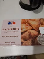 Mängden socker i 4 croissants
