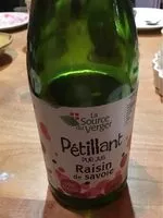 Mängden socker i Petillant pur jus raisin de Savoie