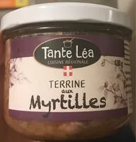 Mängden socker i Terrine aux myrtilles