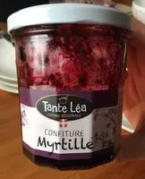Mängden socker i Confiture myrtille