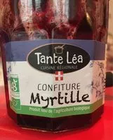 Mängden socker i Confiture myrtille