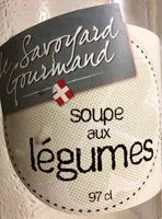 Mängden socker i Soupe aux légumes