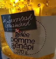 Mängden socker i Gelée pomme génépi 370 g