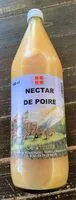 Mängden socker i Nectar de poire
