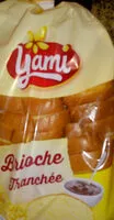 Mängden socker i Brioche tranchée 420g aux œufs frais