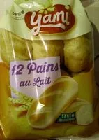 Mängden socker i 12 pain au lait