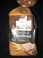 Mängden socker i Pain mie de Sandwich Complet