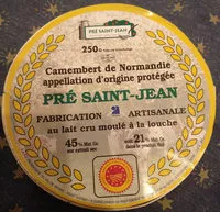 Mängden socker i Camembert de Normandie