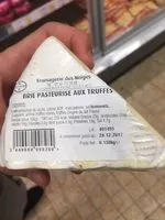 Mängden socker i Brie pasteurisée aux truffes 