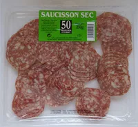 Mängden socker i Saucisson sec
