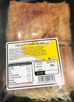 Mängden socker i FEUILLETES JAMBON BECHAMEL