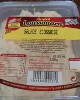 Mängden socker i Salade écossaise