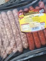 Mängden socker i Plateau 5 chipolatas 5 merguez