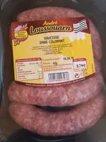 Mängden socker i Saucisses Leuhan X 4