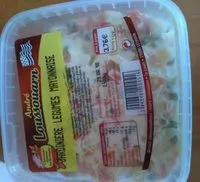 Mängden socker i Jardinière légumes mayonnaise
