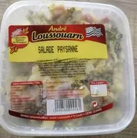 Mängden socker i Salade paysanne