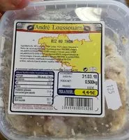 Mängden socker i Riz au thon