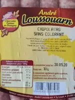 Mängden socker i Chipolatas sans colorant