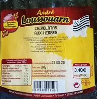 Mängden socker i Chipolatas aux Herbes