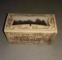 Mängden socker i Ballotin de tuiles chocolat et amandes torréfiées, 170g