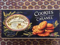 Mängden socker i Cookies aux eclats de caramel