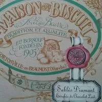 Mängden socker i Sablés diamant enrobés de chocolat lait