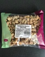 Mängden socker i Noix de cajou grillees