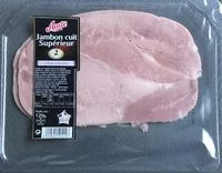 Mängden socker i Jambon cuit Supérieur