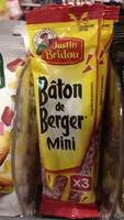 Mängden socker i Bâton de Berger mini