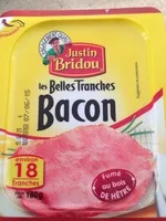 Mängden socker i Les belles tranches Bacon