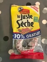 Mängden socker i La Juste Sèche pur porc