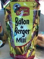 Mängden socker i Bâton de Berger Mini Nature (environ 7 Bâtonnets)