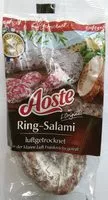 Mängden socker i Ring-salami