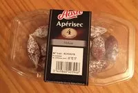 Mängden socker i Minis saucissons nature APERISEC