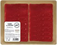 Mängden socker i Viande des grisons