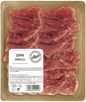 Mängden socker i Dentelles de Coppa Aoste
