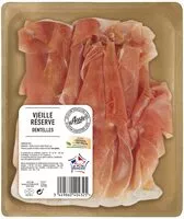 Mängden socker i Dentelles de jambon cru Vieille Reserve